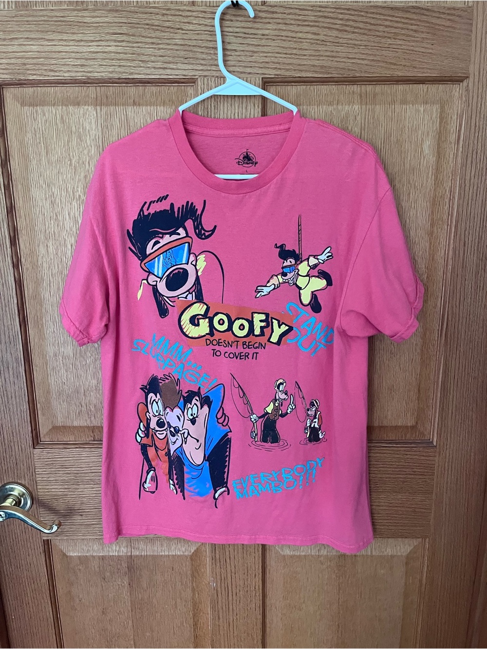Disney Goofy Graphic Tee Pink
